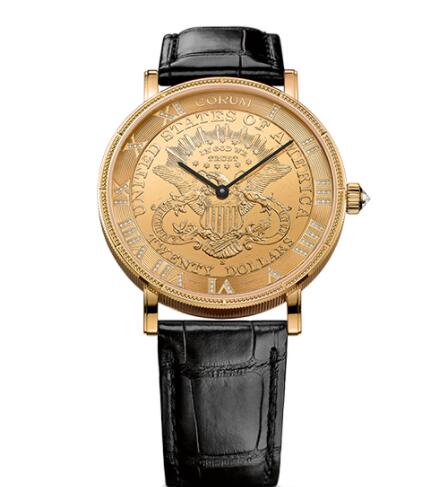 Review Corum Heritage Coin Watch Replica C082/03414 - 082.515.56/0001 MU65 - Click Image to Close